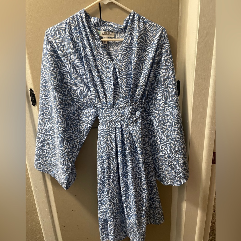Coolibar UPF Kimono sleeve cover-up